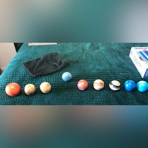 Set of 9 Planet-Themed Stress Balls